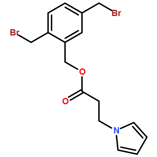 1H-Pyrrole-1-propanoic acid, [2,5-bis(bromomethyl)phenyl]methyl ester