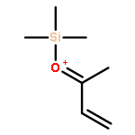 OXONIUM, (1-METHYL-2-PROPENYLIDENE)(TRIMETHYLSILYL)-