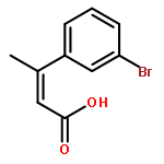 2-BUTENOIC ACID, 3-(3-BROMOPHENYL)-, (2E)-