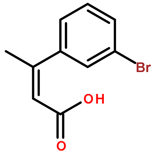 2-BUTENOIC ACID, 3-(3-BROMOPHENYL)-, (2E)-