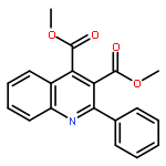 3,4-Quinolinedicarboxylic acid, 2-phenyl-, dimethyl ester