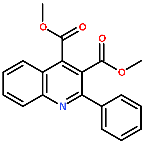 3,4-Quinolinedicarboxylic acid, 2-phenyl-, dimethyl ester