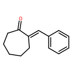 Cycloheptanone, 2-(phenylmethylene)-, (E)-