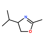 Oxazole, 4,5-dihydro-2-methyl-4-(1-methylethyl)-, (S)-