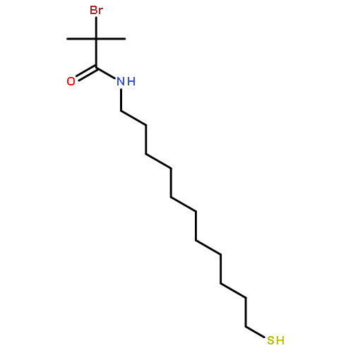 Propanamide, 2-bromo-N-(11-mercaptoundecyl)-2-methyl-