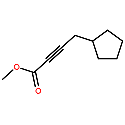 2-Butynoic acid, 4-cyclopentyl-, methyl ester