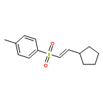 Benzene, 1-[[(1Z)-2-cyclopentylethenyl]sulfonyl]-4-methyl-