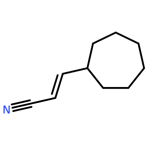 2-Propenenitrile, 3-cycloheptyl-, (2E)-