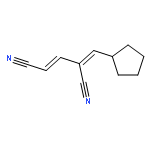 2-Pentenedinitrile, 4-(cyclopentylmethylene)-