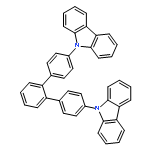 9H-Carbazole, 9,9'-[1,1':2',1''-terphenyl]-4,4''-diylbis-