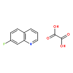 QUINOLINE, 7-FLUORO-, ETHANEDIOATE (1:1)