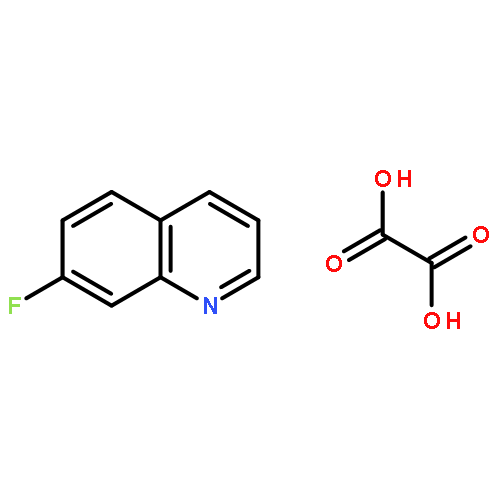 QUINOLINE, 7-FLUORO-, ETHANEDIOATE (1:1)