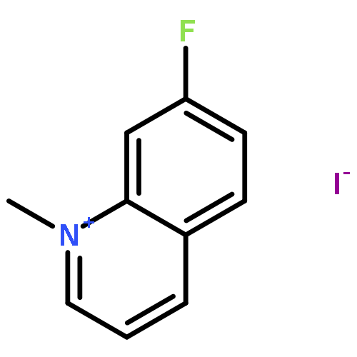 QUINOLINIUM, 7-FLUORO-1-METHYL-, IODIDE