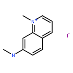 Quinolinium, 1-methyl-7-(methylamino)-, iodide