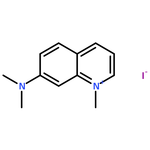 QUINOLINIUM, 7-(DIMETHYLAMINO)-1-METHYL-, IODIDE