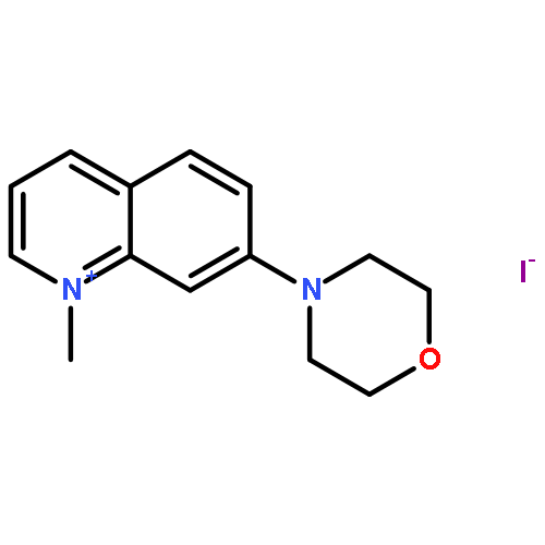 Quinolinium, 1-methyl-7-(4-morpholinyl)-, iodide