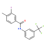 Benzamide, 3-iodo-4-methyl-N-[3-(trifluoromethyl)phenyl]-