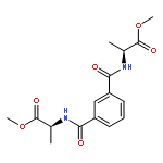 L-ALANINE, N,N'-(1,3-PHENYLENEDICARBONYL)BIS-, DIMETHYL ESTER