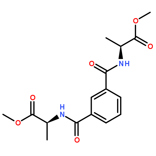 L-ALANINE, N,N'-(1,3-PHENYLENEDICARBONYL)BIS-, DIMETHYL ESTER