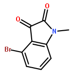 4-bromo-1-methylindole-2,3-dione