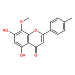 4H-1-BENZOPYRAN-4-ONE, 5,7-DIHYDROXY-8-METHOXY-2-(4-METHYLPHENYL)-