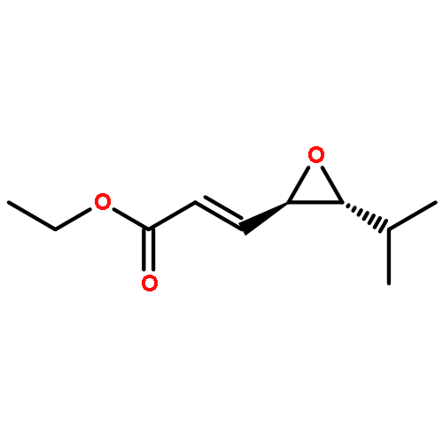 2-Propenoic acid, 3-[(2R,3R)-3-(1-methylethyl)oxiranyl]-, ethyl ester