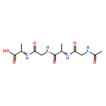 L-Alanine, N-acetylglycyl-L-alanylglycyl-