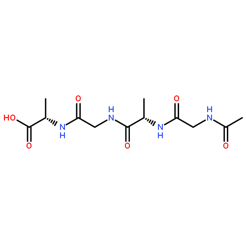 L-Alanine, N-acetylglycyl-L-alanylglycyl-