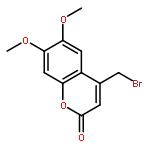 2H-1-Benzopyran-2-one,4-(bromomethyl)-6,7-dimethoxy-