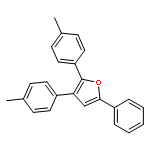 Furan, 2,3-bis(4-methylphenyl)-5-phenyl-