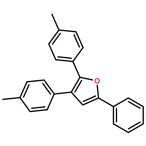 Furan, 2,3-bis(4-methylphenyl)-5-phenyl-