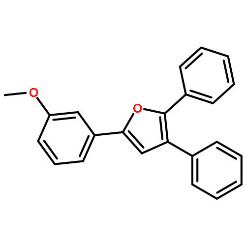 Furan, 5-(3-methoxyphenyl)-2,3-diphenyl-