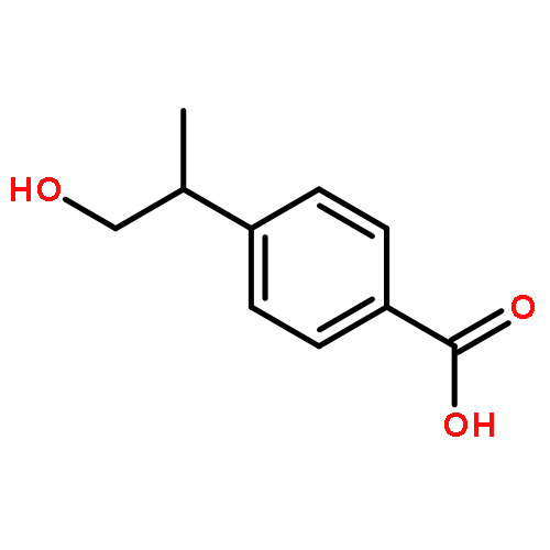 Benzoic acid, 4-(2-hydroxy-1-methylethyl)-