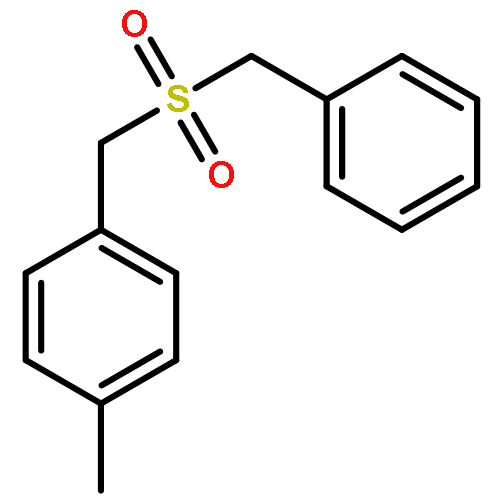 Benzene, 1-methyl-4-[[(phenylmethyl)sulfonyl]methyl]-