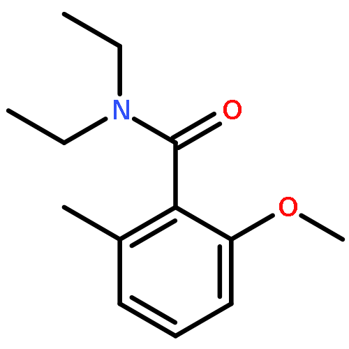 Benzamide, N,N-diethyl-2-methoxy-6-methyl-