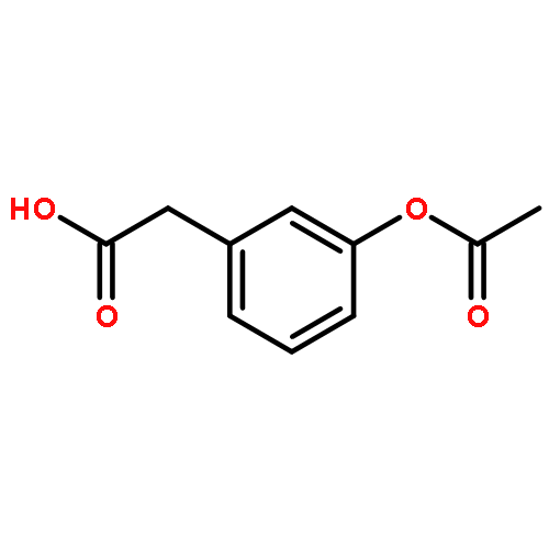 Benzeneacetic acid, 3-(acetyloxy)-