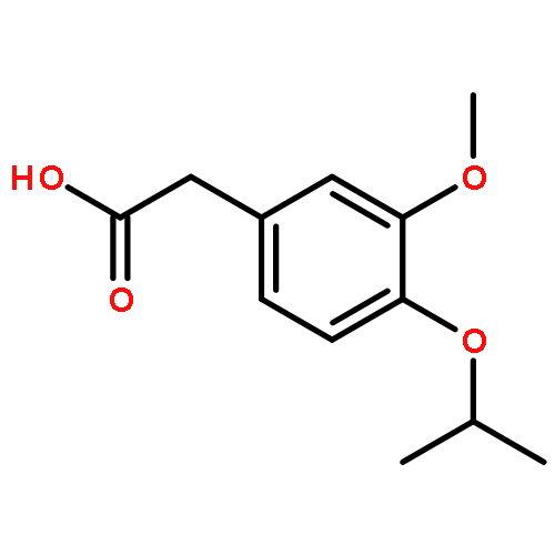 Benzeneacetic acid, 3-methoxy-4-(1-methylethoxy)-