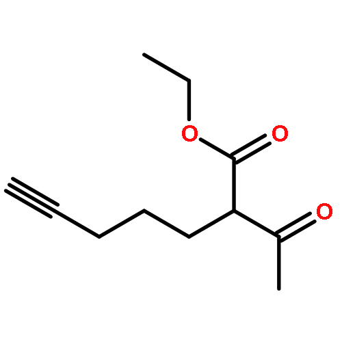 6-Heptynoic acid, 2-acetyl-, ethyl ester