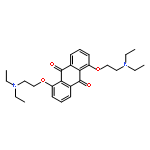 9,10-Anthracenedione, 1,5-bis[2-(diethylamino)ethoxy]-