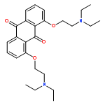 9,10-ANTHRACENEDIONE, 1,8-BIS[2-(DIETHYLAMINO)ETHOXY]-