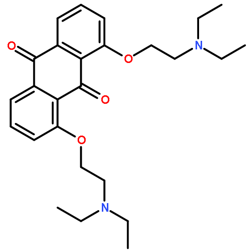 9,10-ANTHRACENEDIONE, 1,8-BIS[2-(DIETHYLAMINO)ETHOXY]-