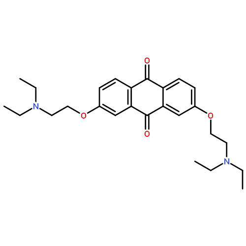 9,10-Anthracenedione, 2,7-bis[2-(diethylamino)ethoxy]-