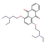 9,10-ANTHRACENEDIONE, 1,4-BIS[2-(DIETHYLAMINO)ETHOXY]-