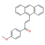 2-Propen-1-one, 3-(9-anthracenyl)-1-(4-methoxyphenyl)-