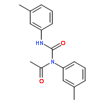 Acetamide, N-(3-methylphenyl)-N-[[(3-methylphenyl)amino]carbonyl]-