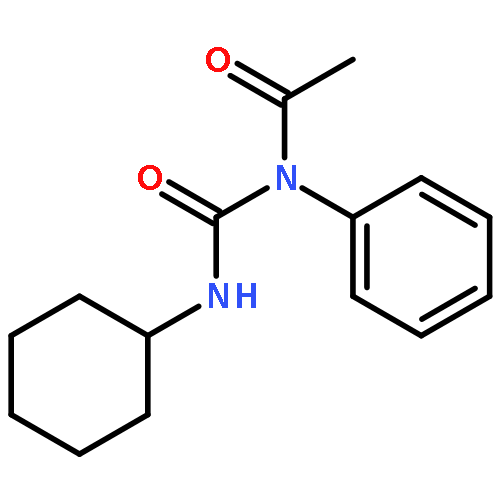 Acetamide, N-[(cyclohexylamino)carbonyl]-N-phenyl-