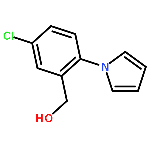 BENZENEMETHANOL, 5-CHLORO-2-(1H-PYRROL-1-YL)-