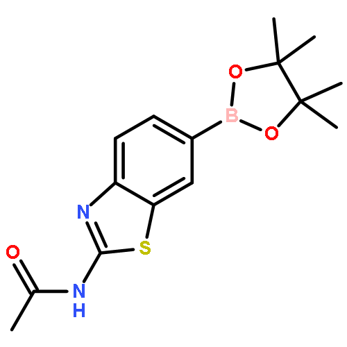 Acetamide,N-[6-(4,4,5,5-tetramethyl-1,3,2-dioxaborolan-2-yl)-2-benzothiazolyl]-