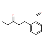 Benzaldehyde, 2-(3-oxopentyl)-