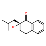 1(2H)-NAPHTHALENONE, 3,4-DIHYDRO-2-HYDROXY-2-(2-METHYLPROPYL)-, (2R)-